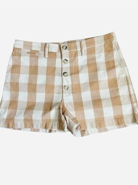 Madewell Gingham Women’s Button-Front Shorts